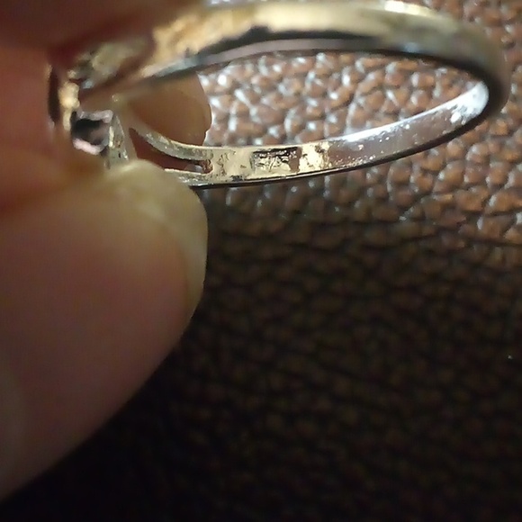 Sterling Silver Twisted Heart Ring - Size 7 - Picture 5 of 6